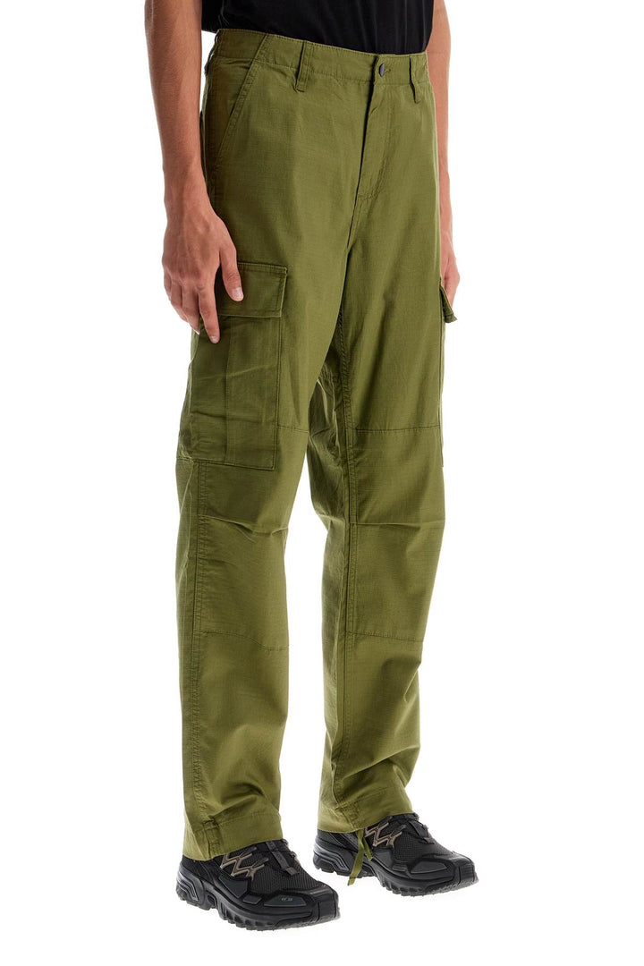 regular cotton ripstop cargo pants-1