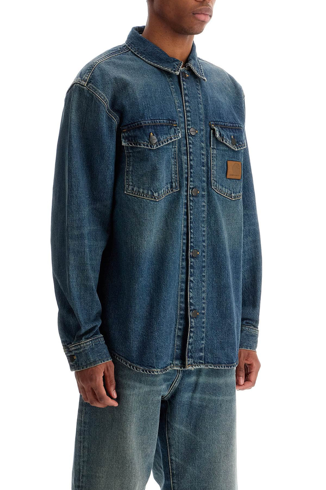 lincoln denim shirt for men-1