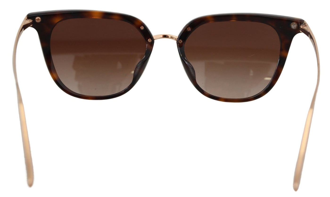 Irregular Brown Acetate Sunglasses for Women