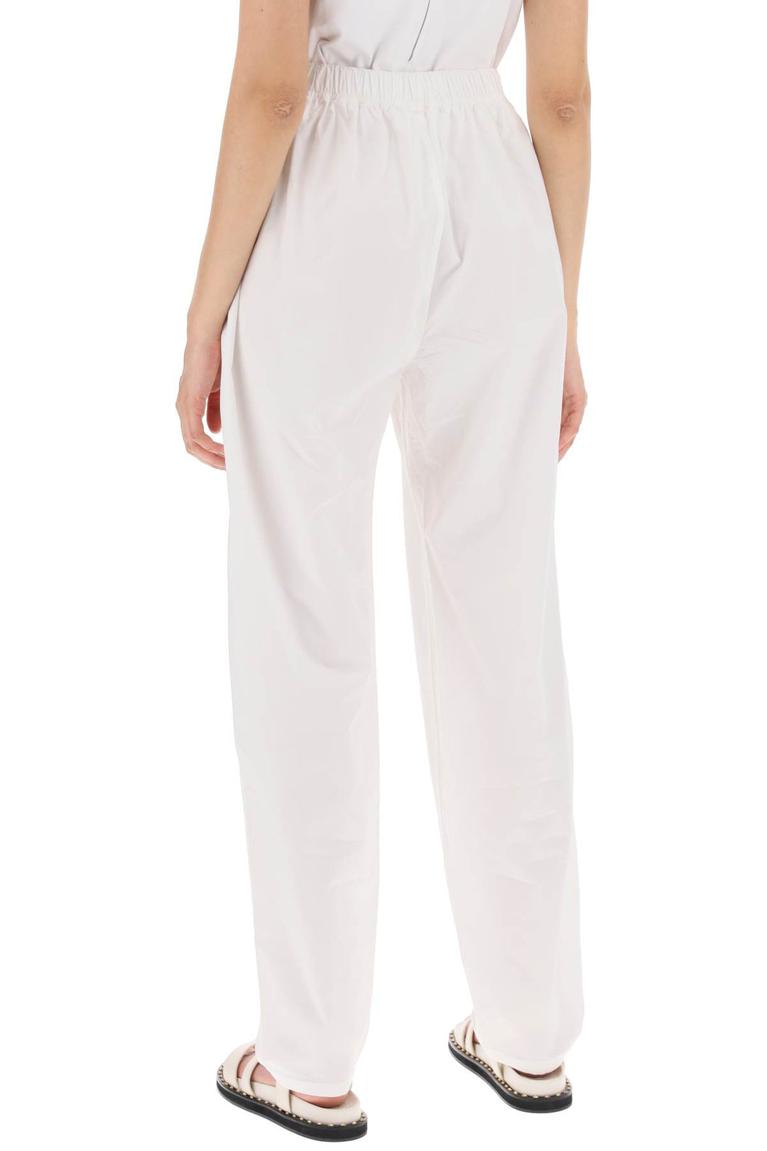 the nicola boxer poplin pants in-2