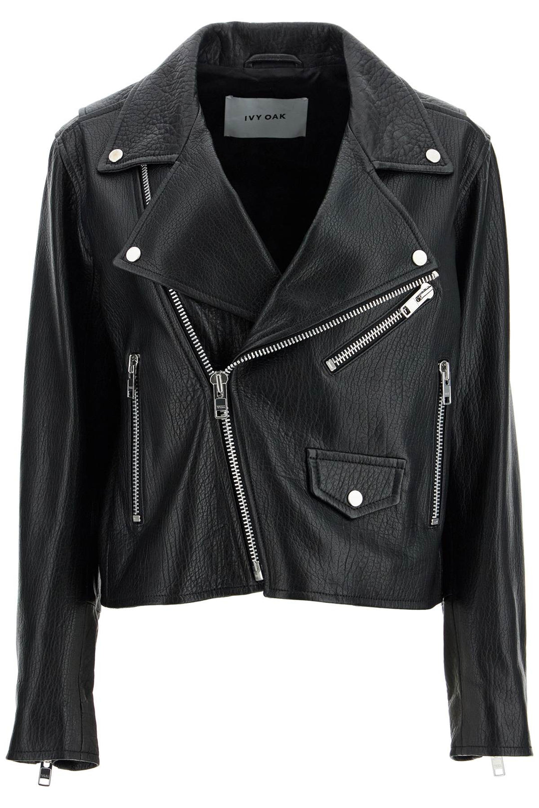 lenny sue leather biker jacket-0