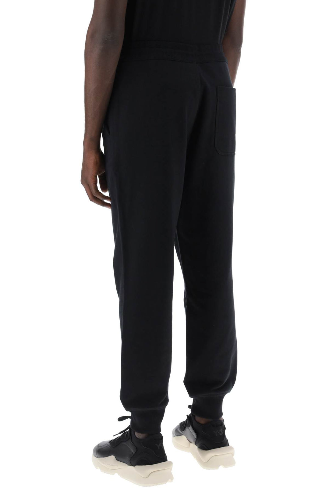 french terry cuffed jogger pants-2