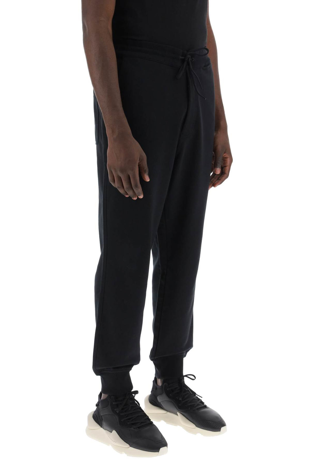 french terry cuffed jogger pants-1