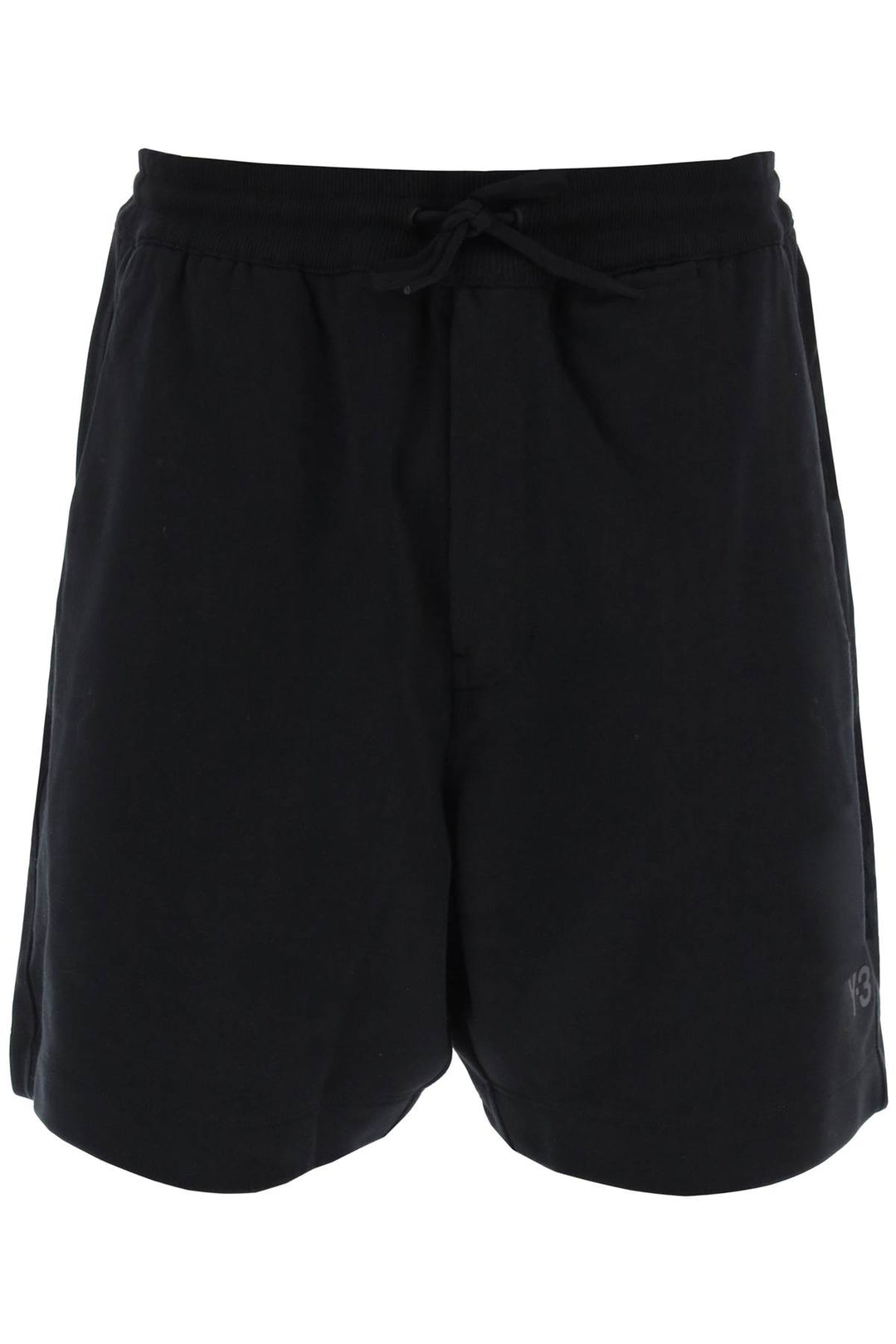 french terry jogger bermuda shorts-0