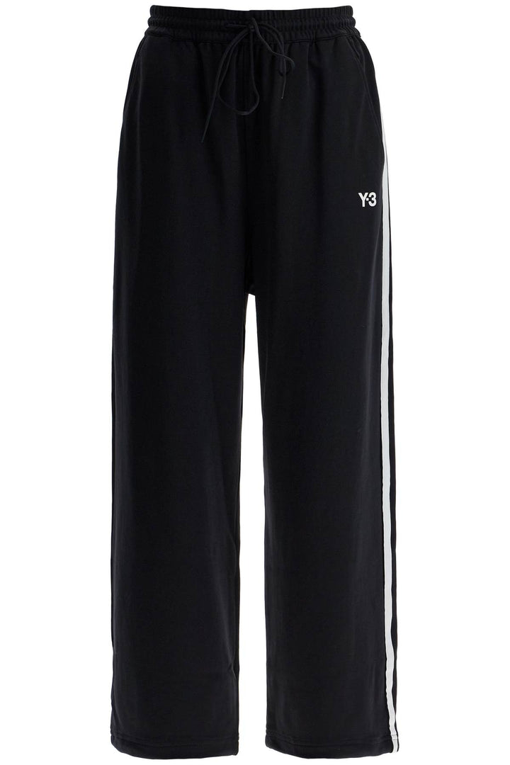 cropped wide-leg joggers with-0