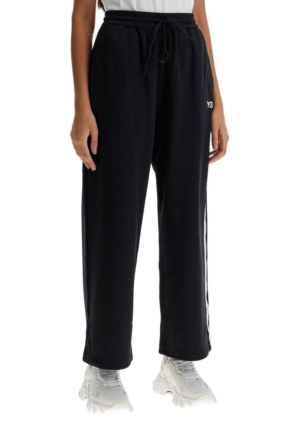 cropped wide-leg joggers with-1