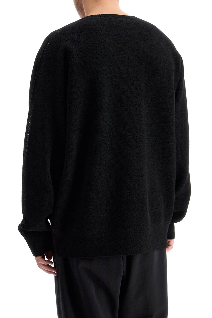 wool crewneck pullover-2