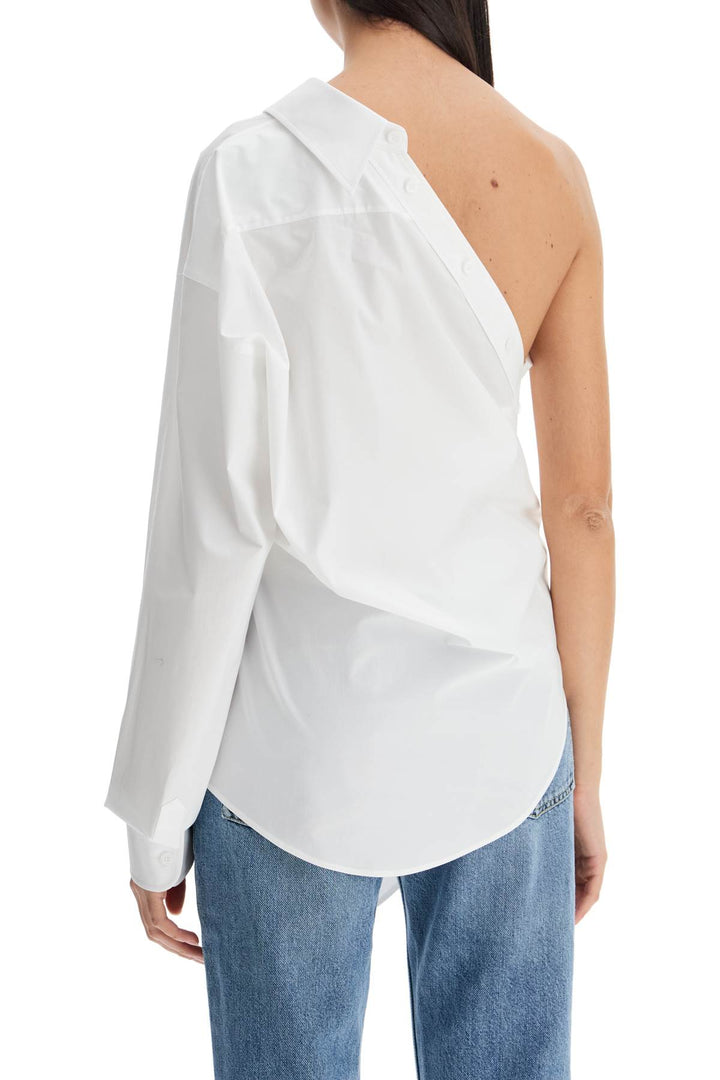 one-shoulder poplin stretch-2