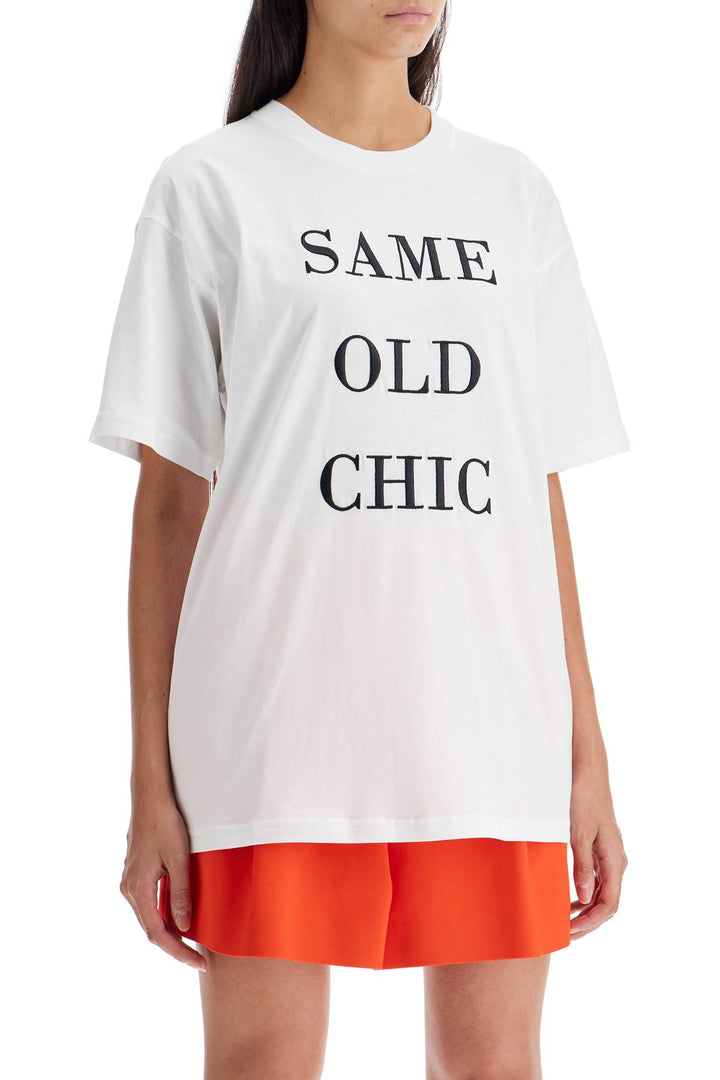 "oversized t-shirt with same old-1