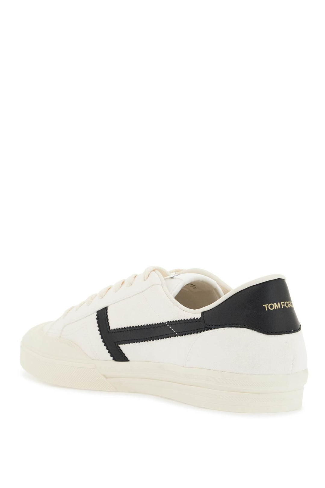 white low top leather sneakers with velcro-2