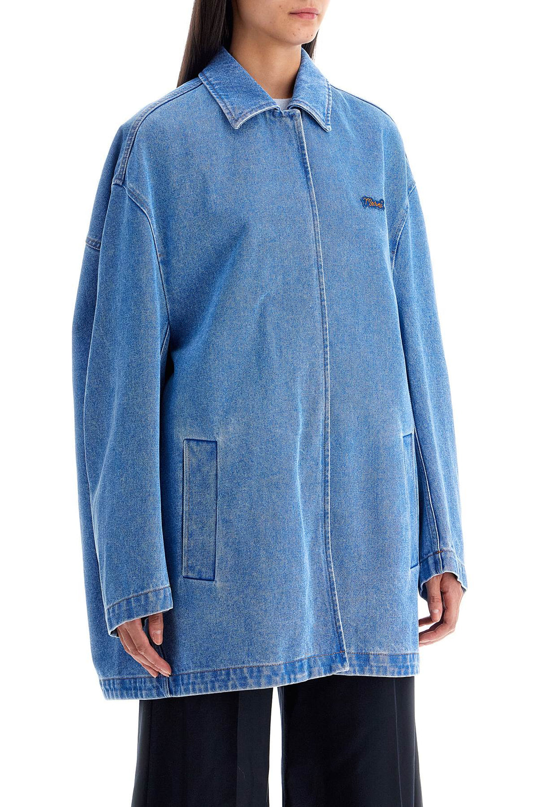 "oversized organic denim jacket-1