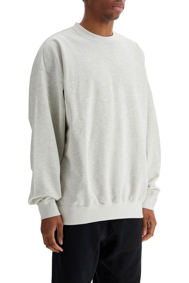 light grey soft cotton and polyester sweatshirt-1