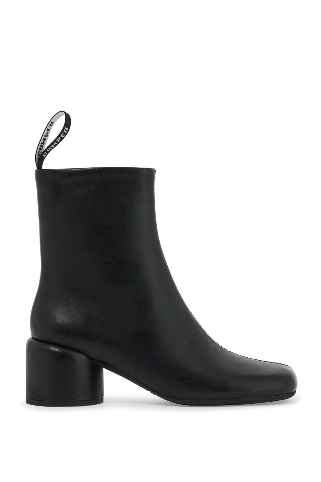 smooth leather niki ankle boots-0