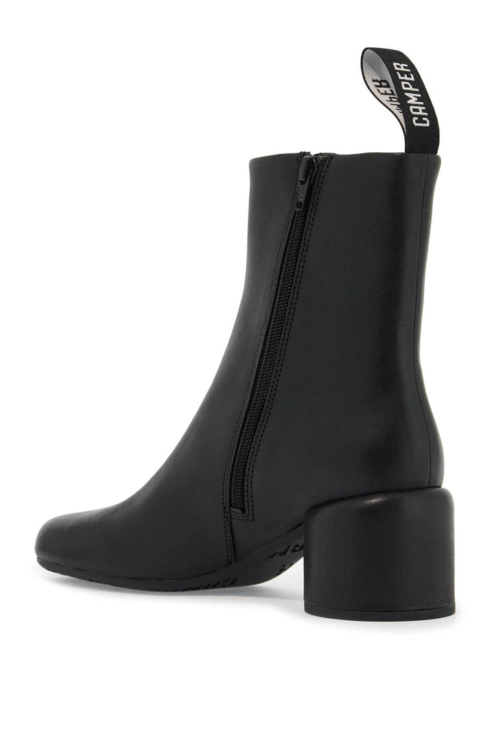 smooth leather niki ankle boots-2