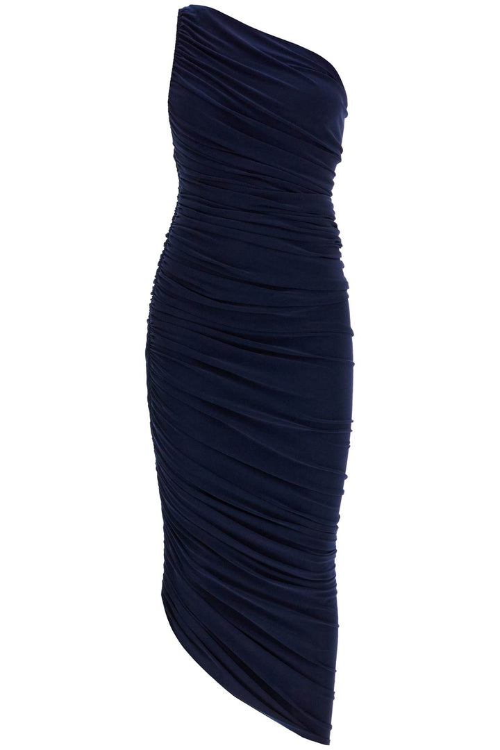 asymmetric diana lycra dress-0