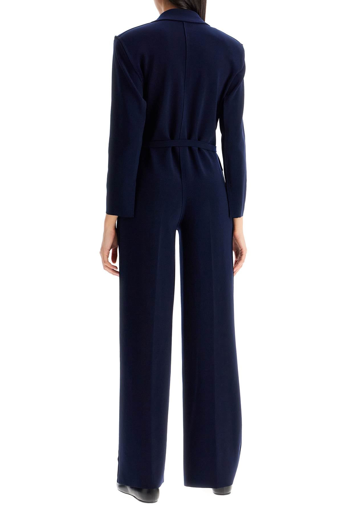 double-breasted straight leg jumpsuit-2