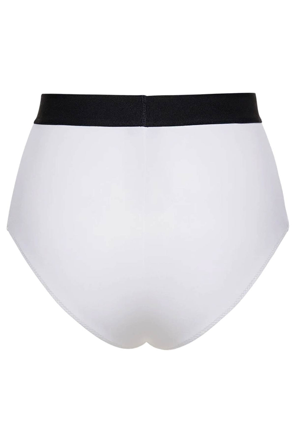 high-waisted underwear briefs with logo band-1