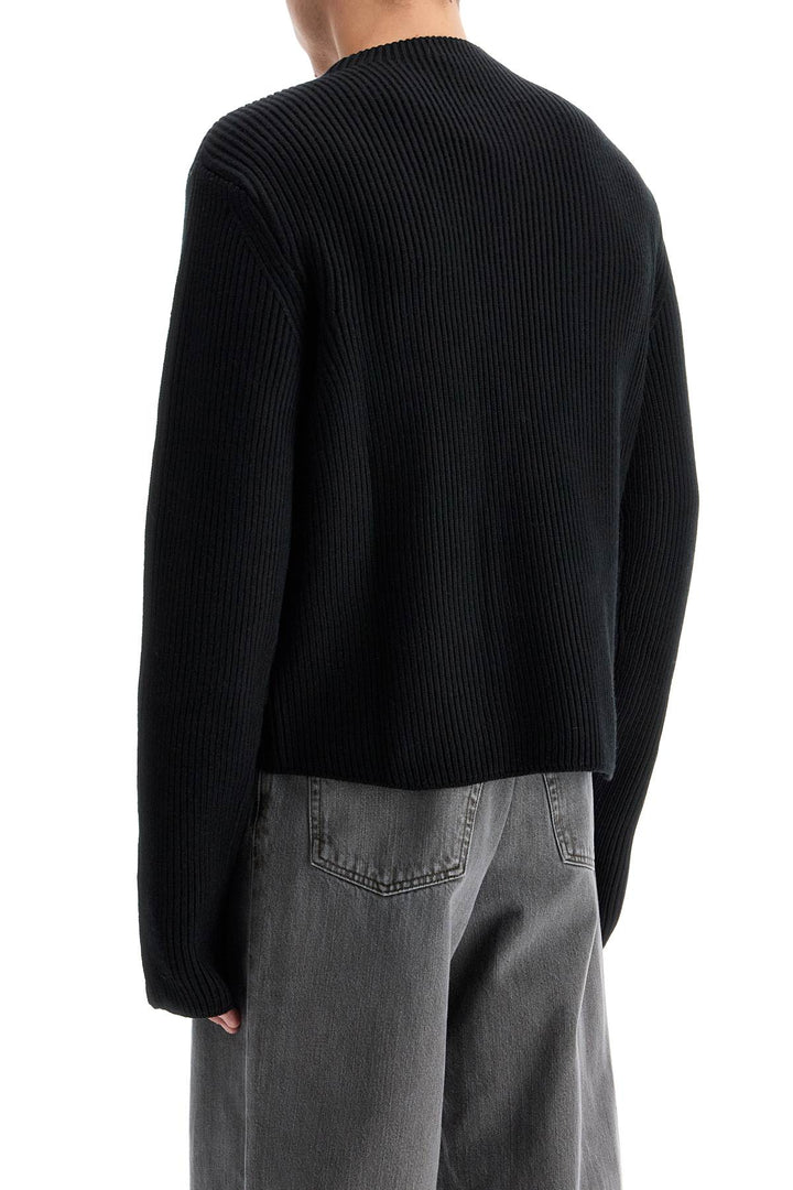 ribbed wool pullover sweater-2