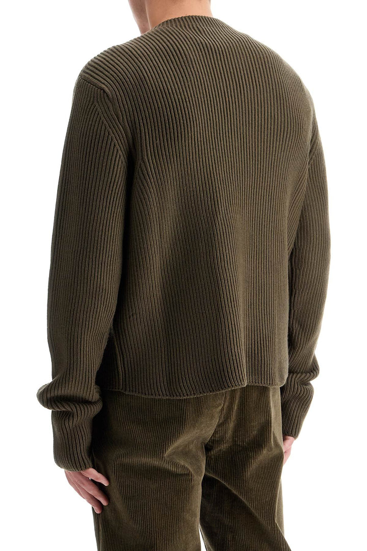 ribbed wool pullover sweater-2