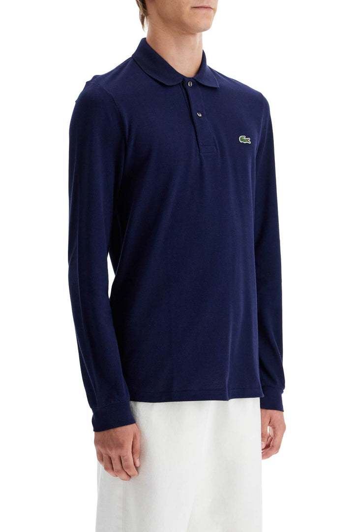 "classic fit long sleeve polo shirt-1