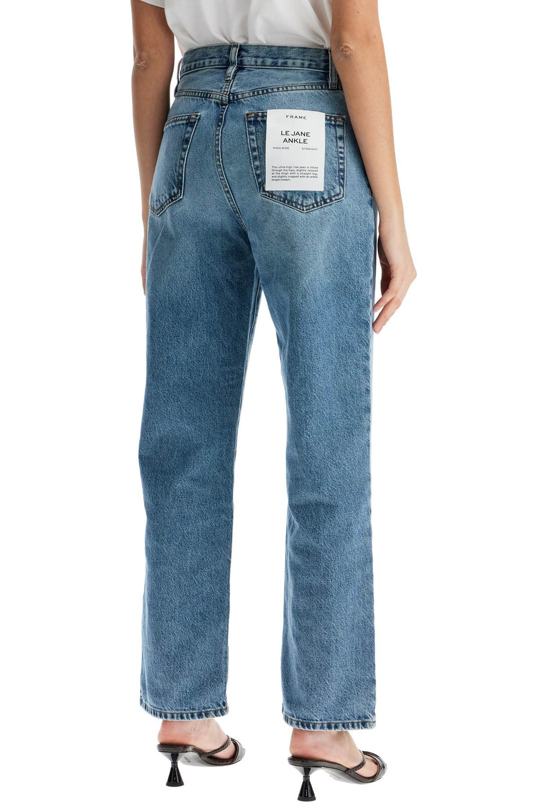 light blue high-waisted straight ankle jeans le jane-2