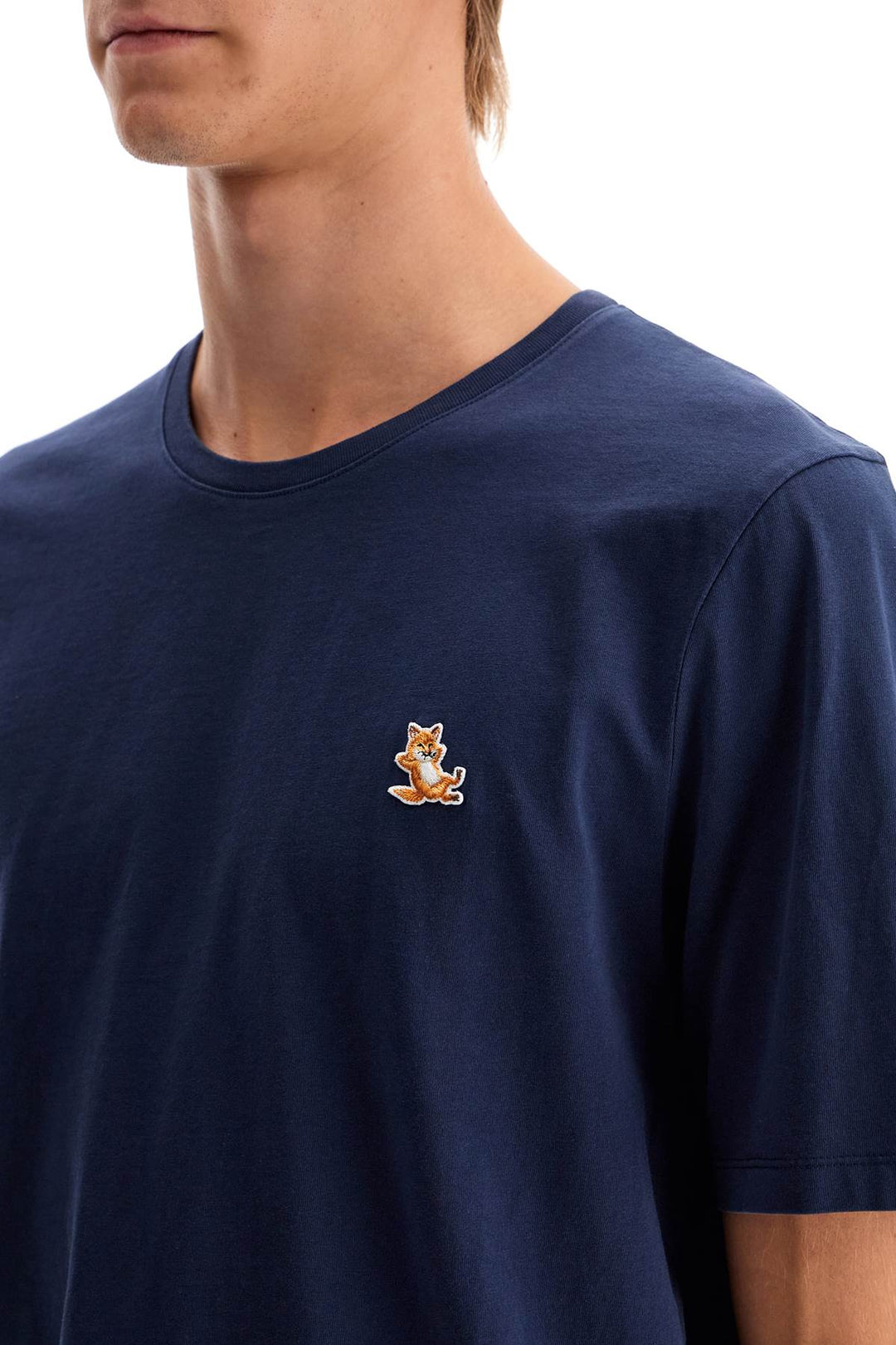 chillax fox patch t-shirt-3