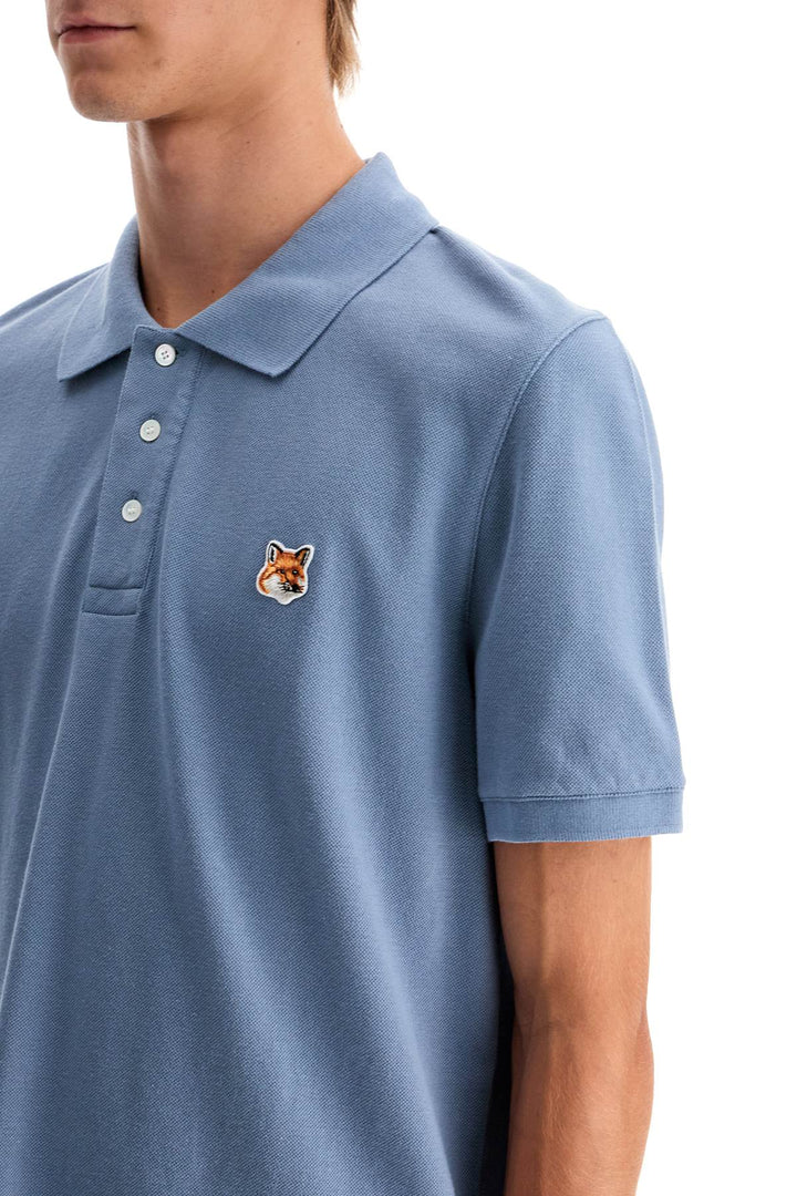 "regular fit fox head polo shirt-3