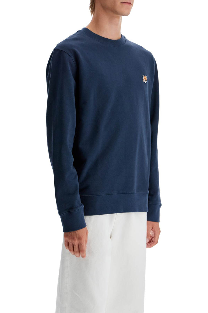 "fox head patch sweatshirt with-1