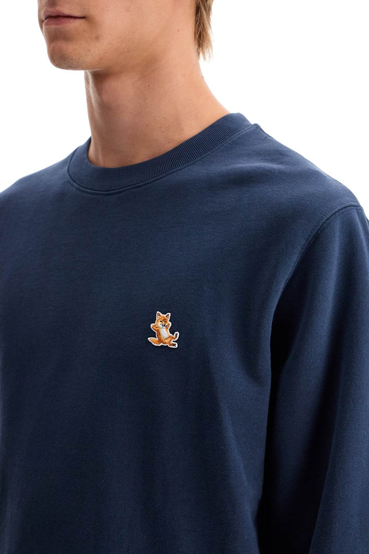 "chillax fox patch sweat-3