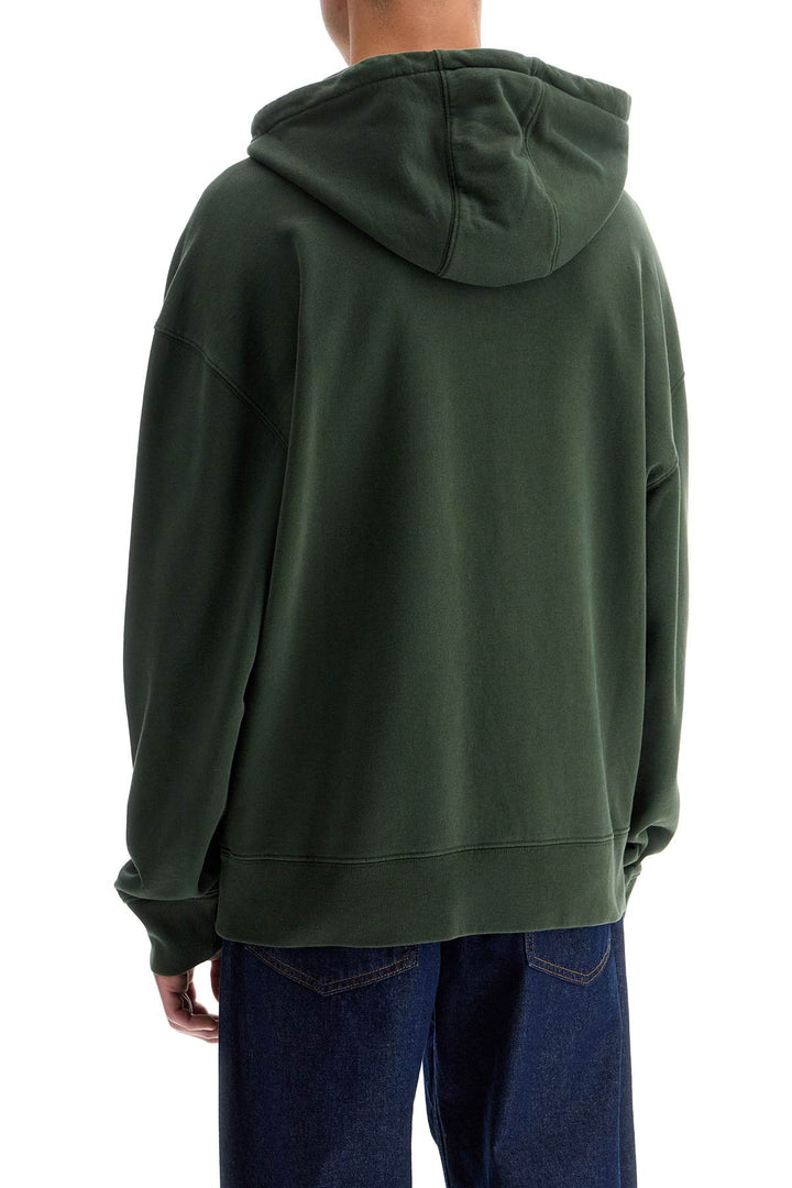 bold fox head hooded sweatshirt-2