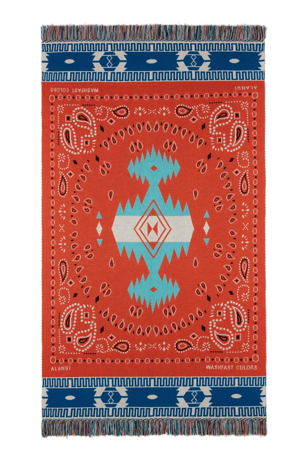 jacquard bandana blanket-0