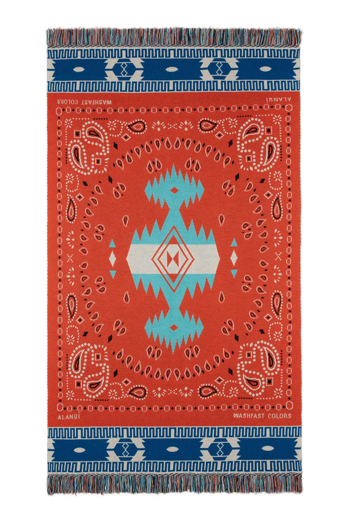 jacquard bandana blanket-0