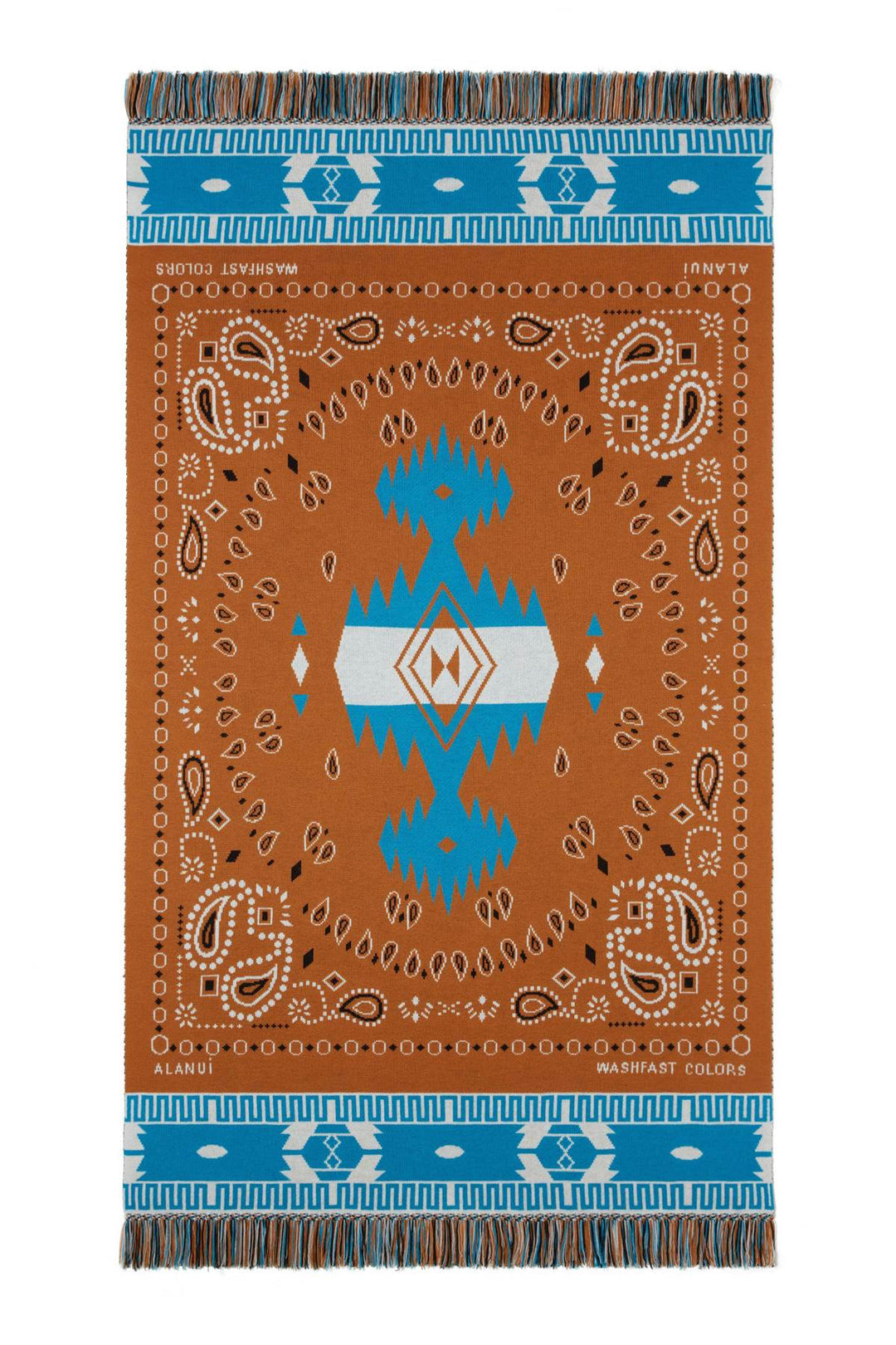 jacquard bandana blanket-0