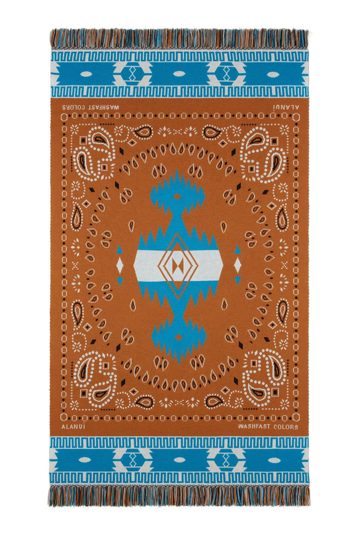 jacquard bandana blanket-0