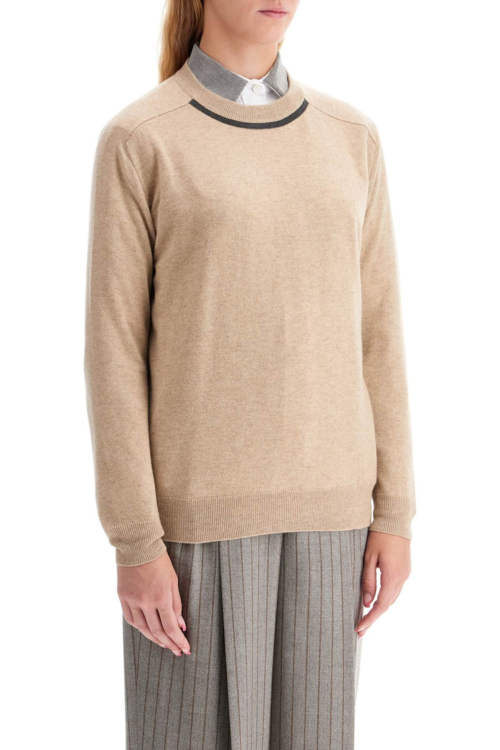 cashmere crewneck pullover-1