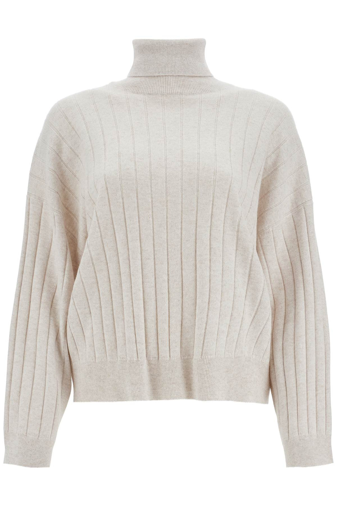 high-neck cashmere pullover sweater-0