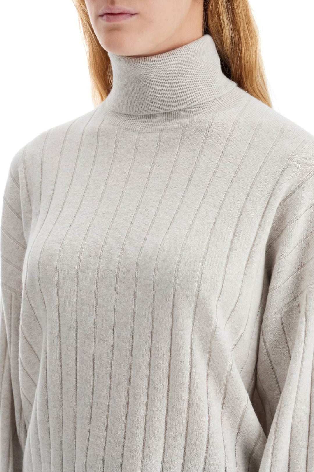 high-neck cashmere pullover sweater-3