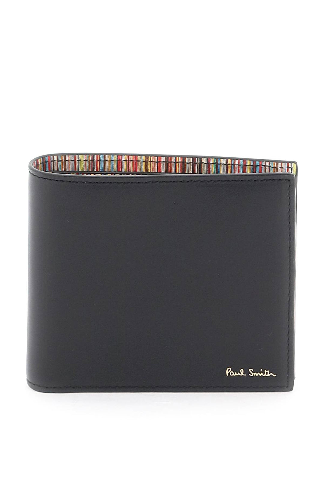 signature stripe bifold wallet-0