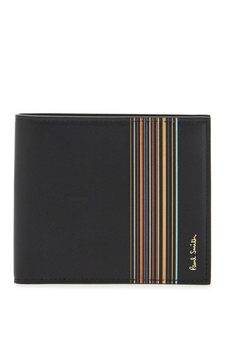 signature stripe block wallet-0