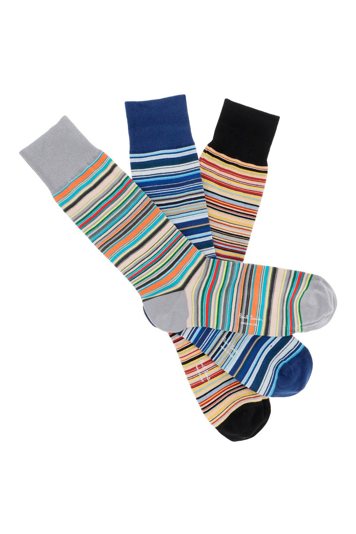 signature stripe socks-1