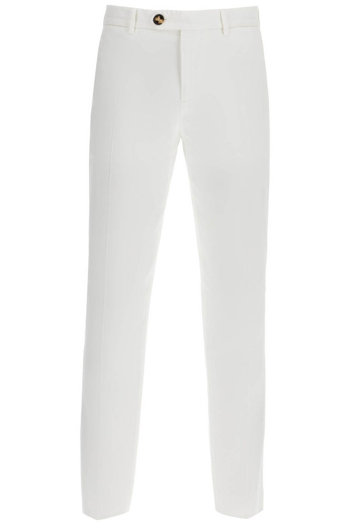 italian fit gabardine trousers for-0