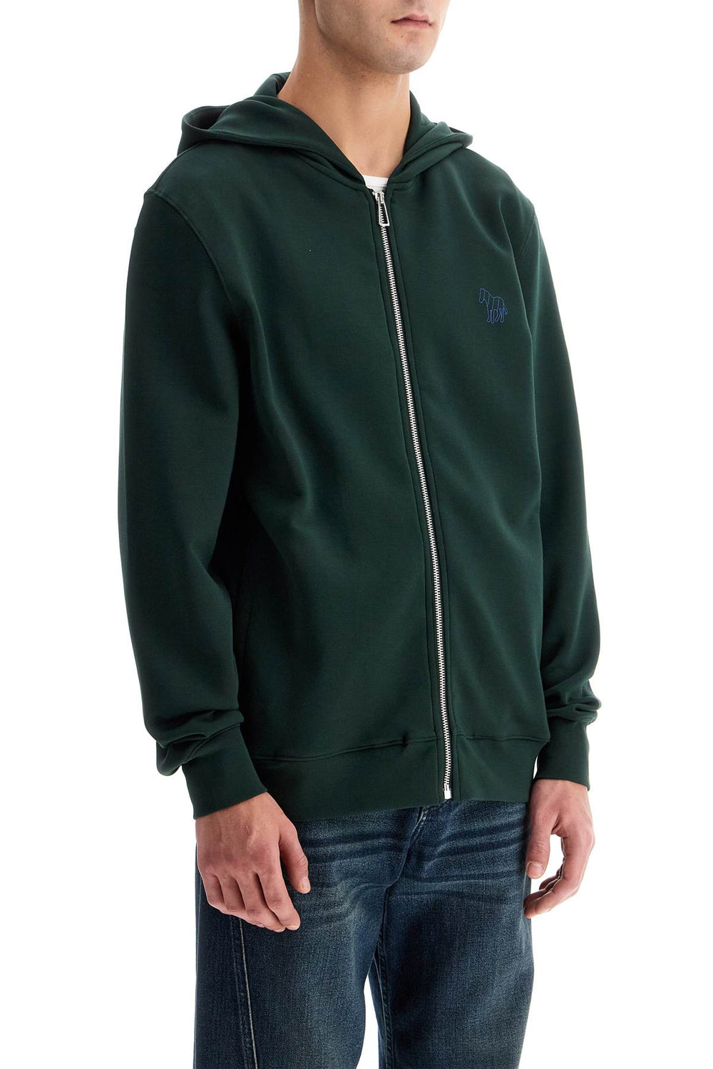 hooded sweatshirt with zipper-1