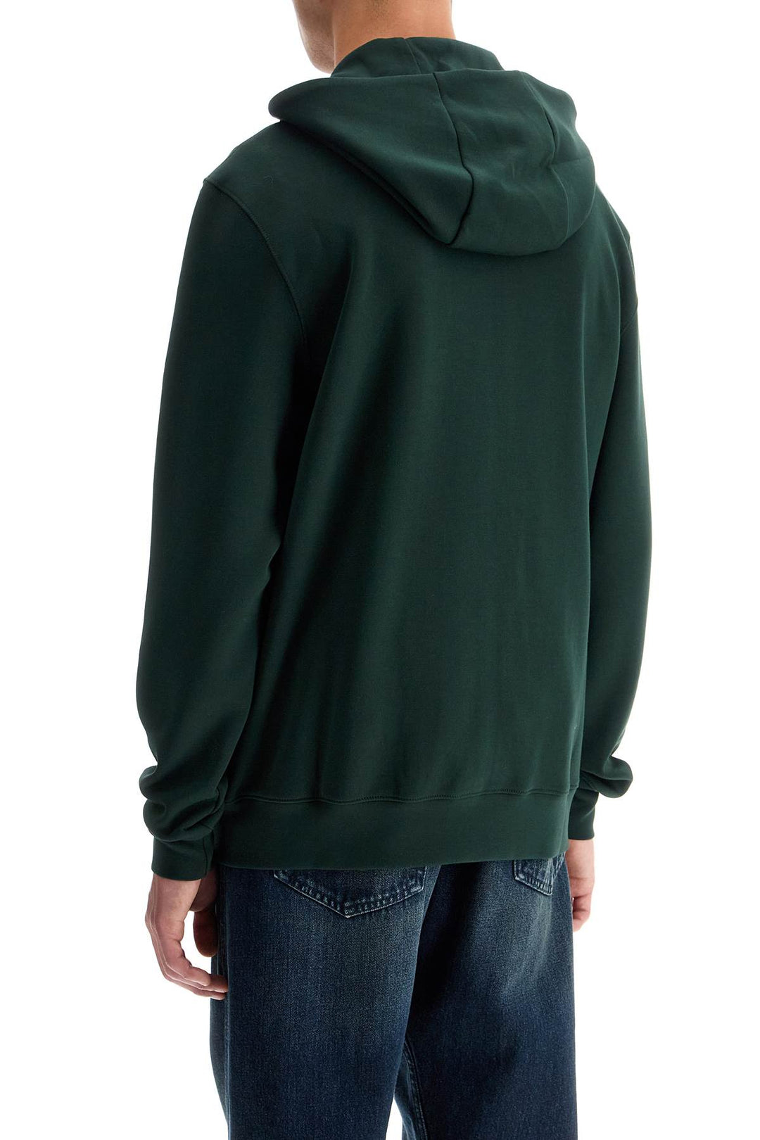 hooded sweatshirt with zipper-2