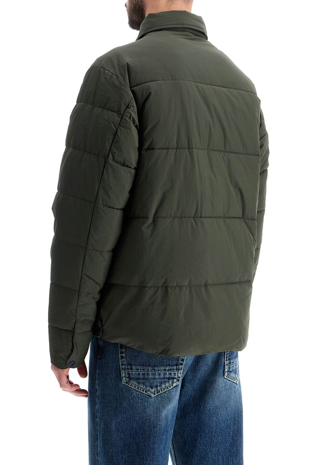 lightweight recycled nylon down jacket-2