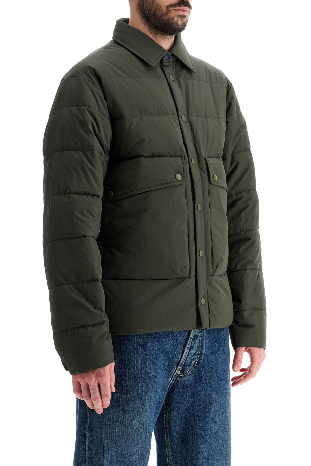 lightweight recycled nylon down jacket-1