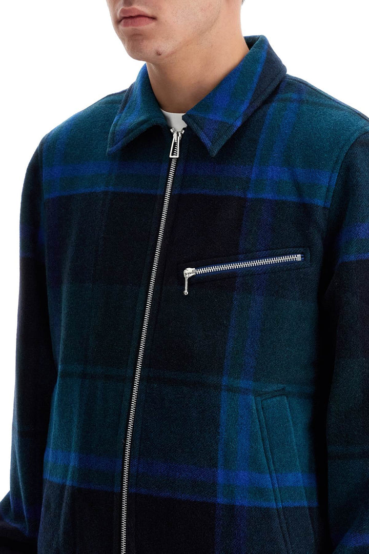 harrington checkered jacket-3