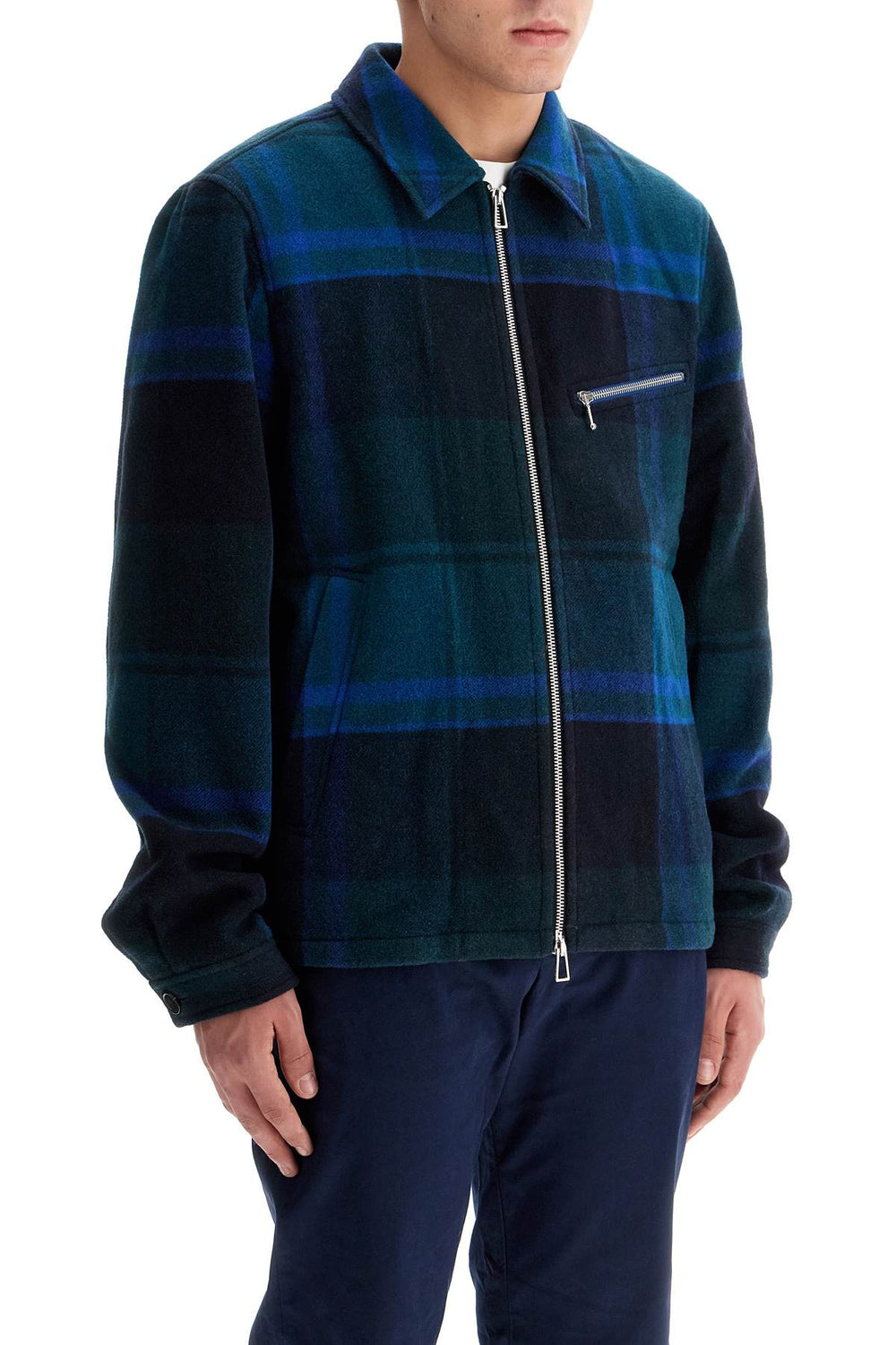 harrington checkered jacket-1