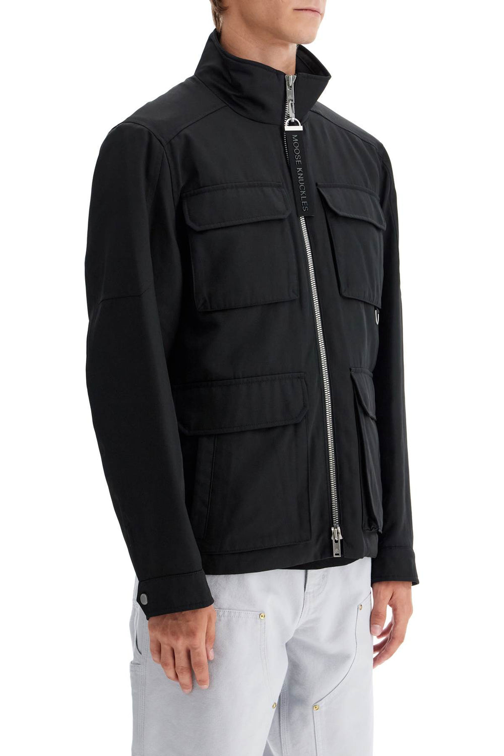 'technical twill field jacket'-1