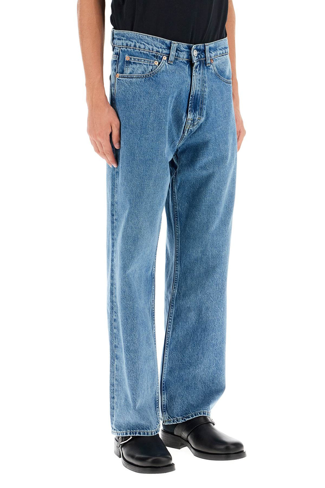 straight cut third denim jeans-1