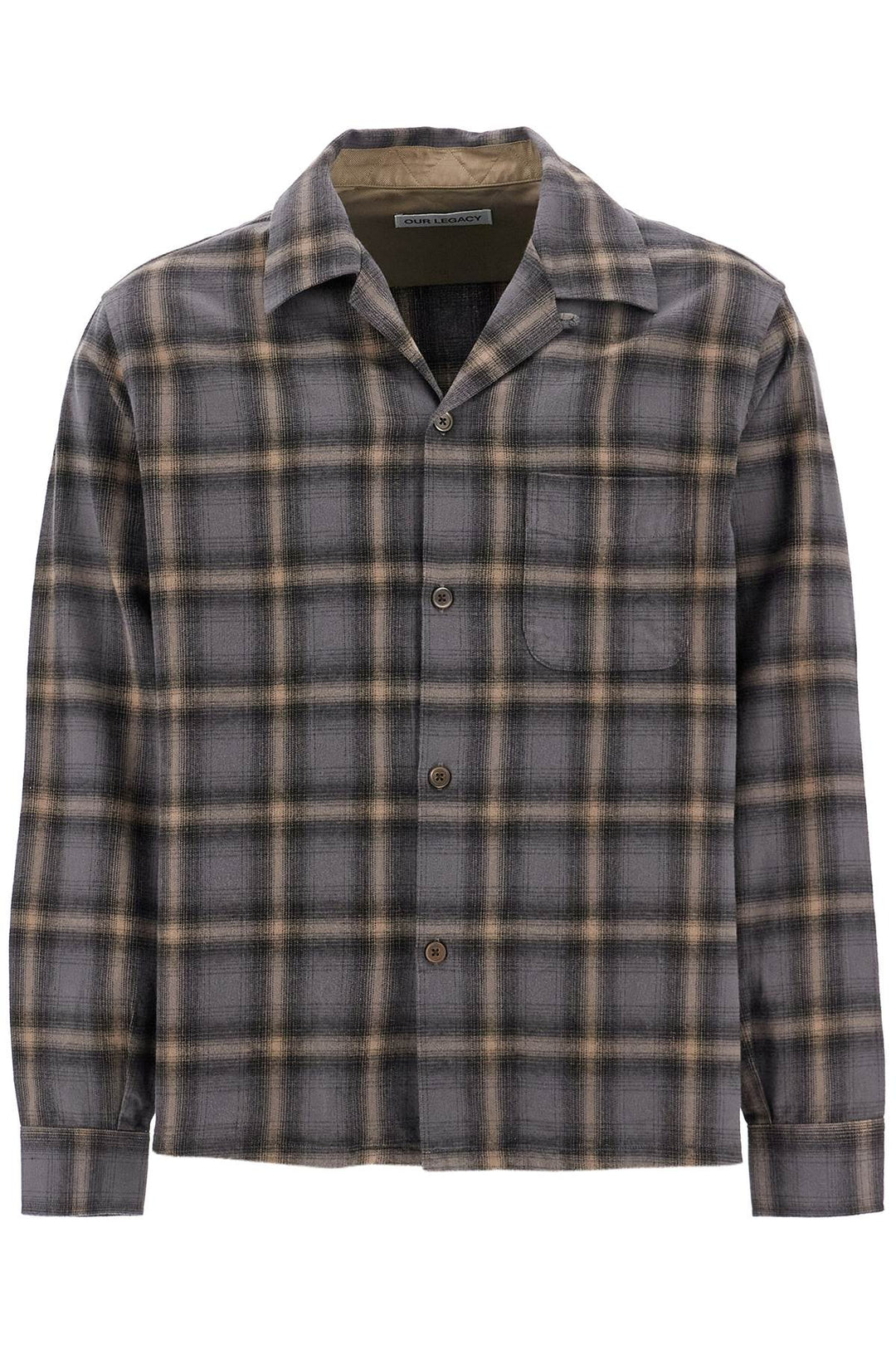 heusen flannel shirt-0